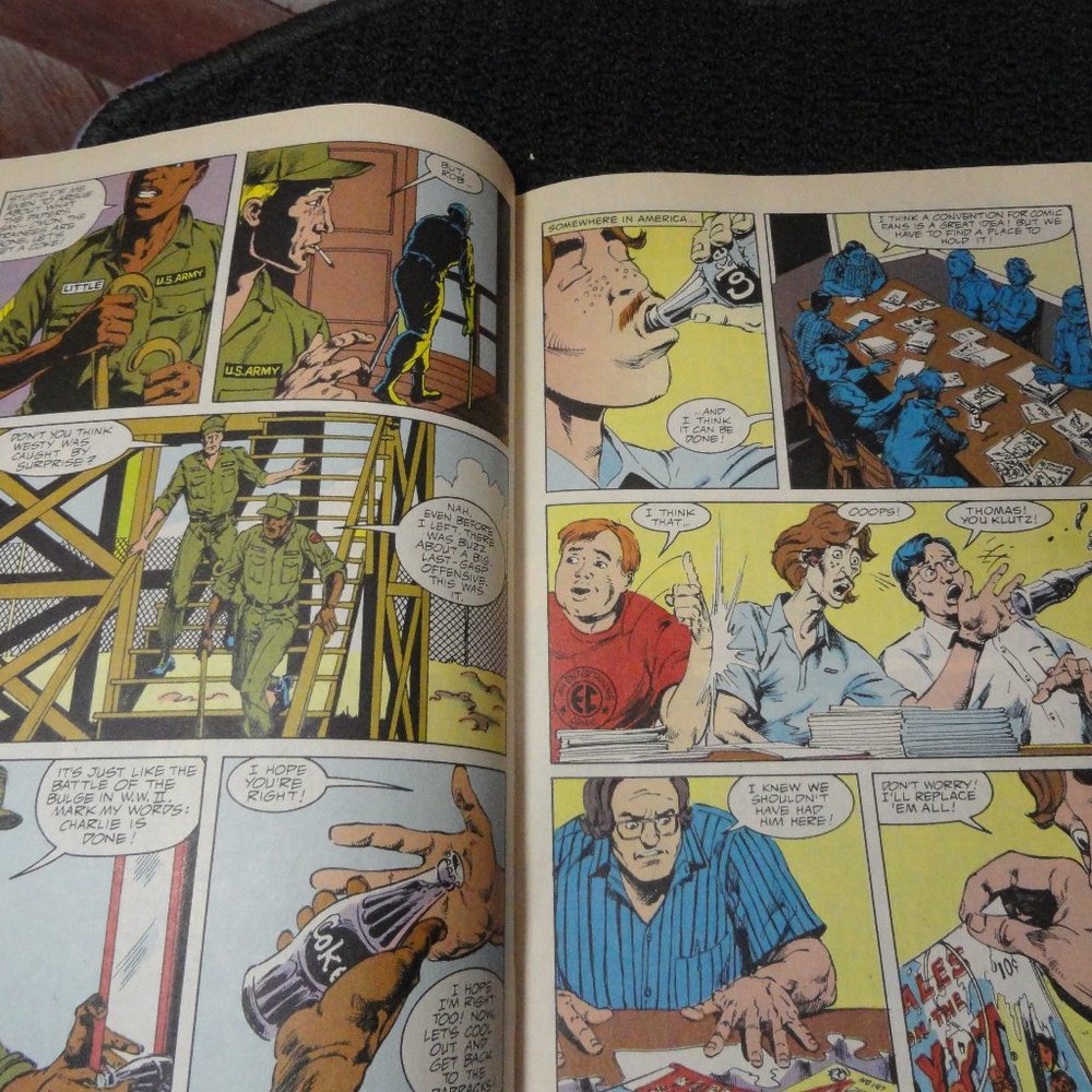 the NAM comic book illustrated Marvel magazine, vol1 no 26 Jan 89~Milita… - Picture 3 of 4